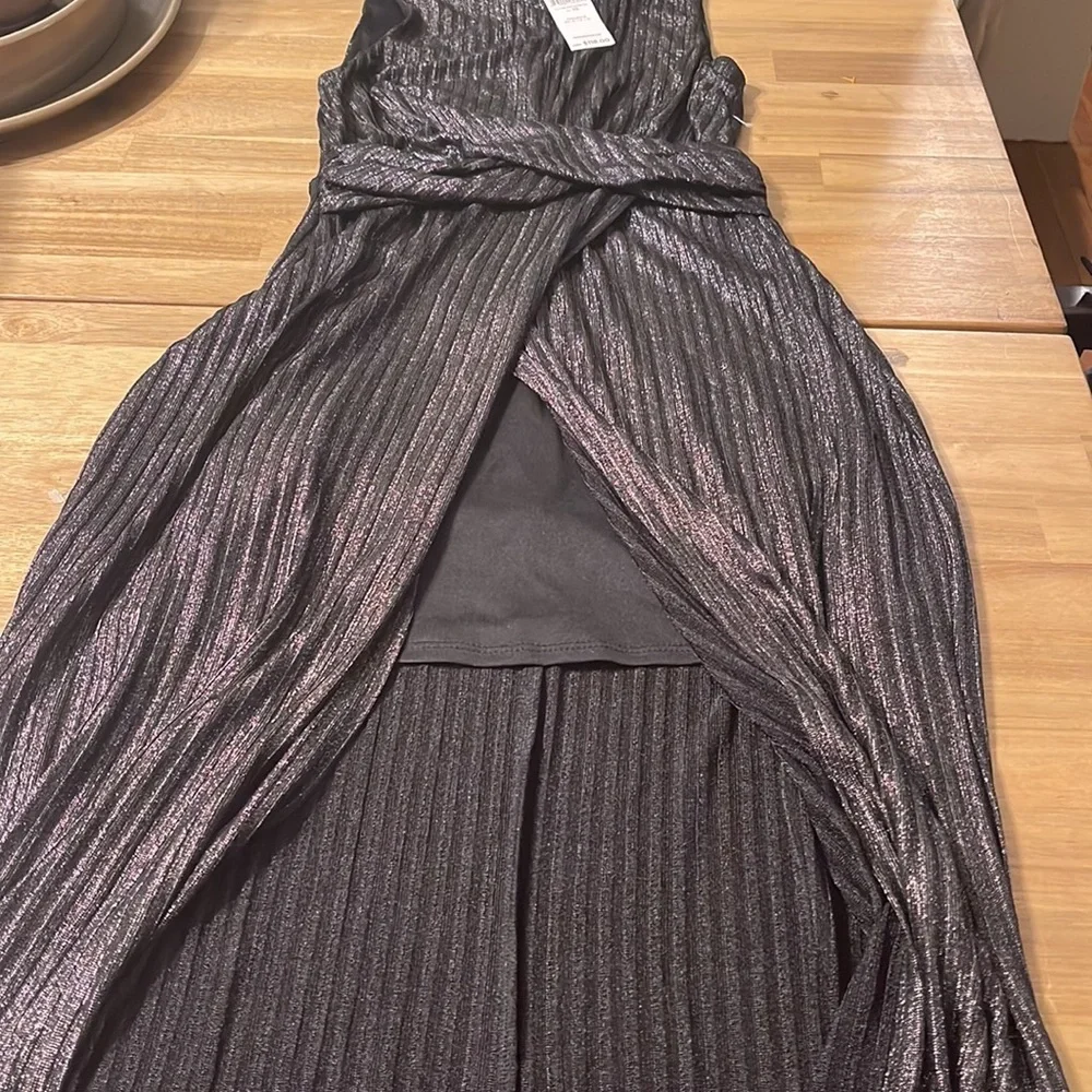 BCBG GENERATION front wrap maxi dress